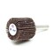 Continental Abrasives 3/4" x 3/4" x 1/4" Aluminum Oxide 120 Grit Mounted Flap Wheel FW-07120 - alternate 1